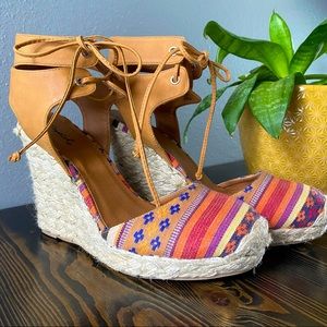 Qupid Espadrille Wedges